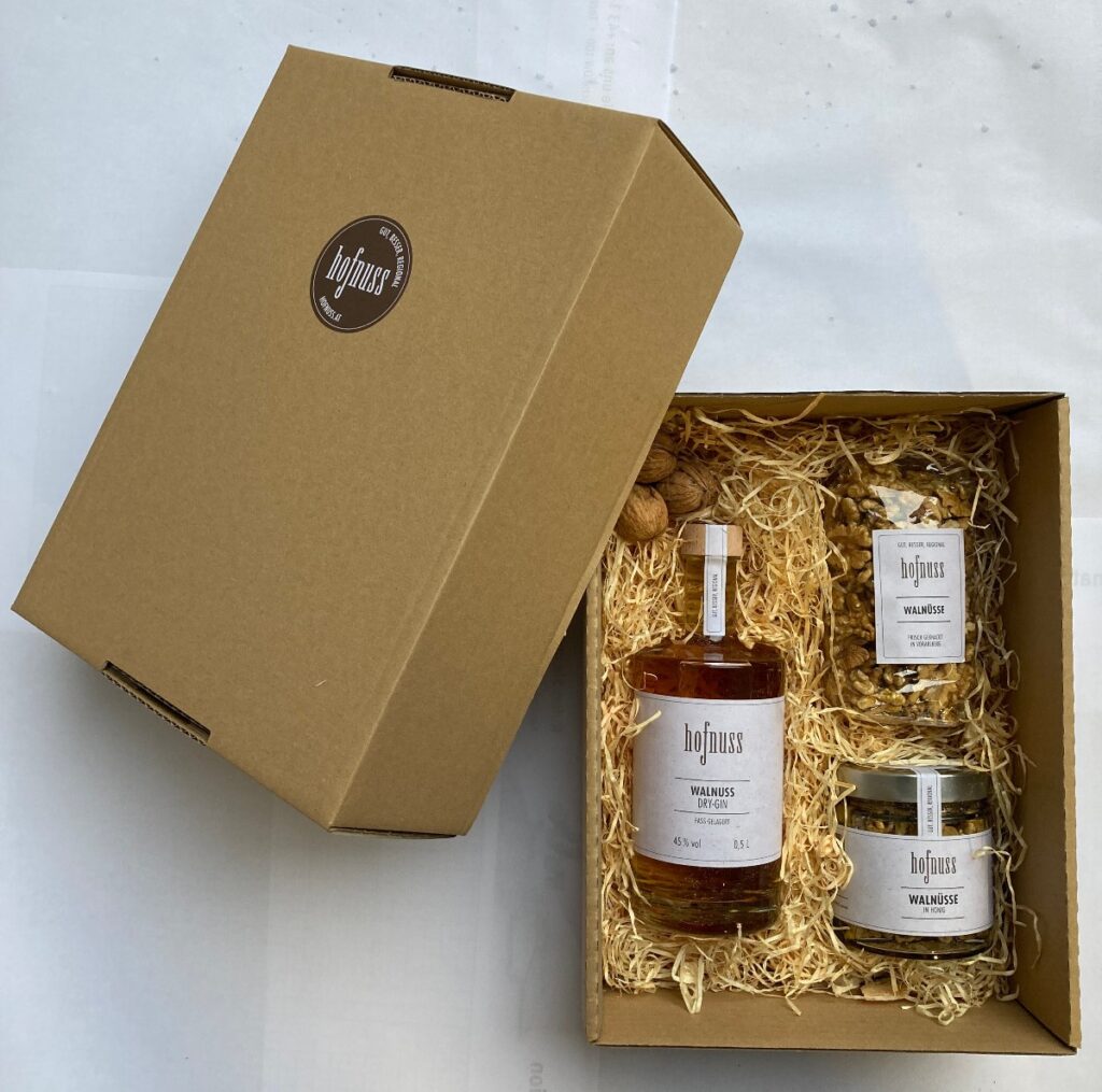 Geschenkbox braun